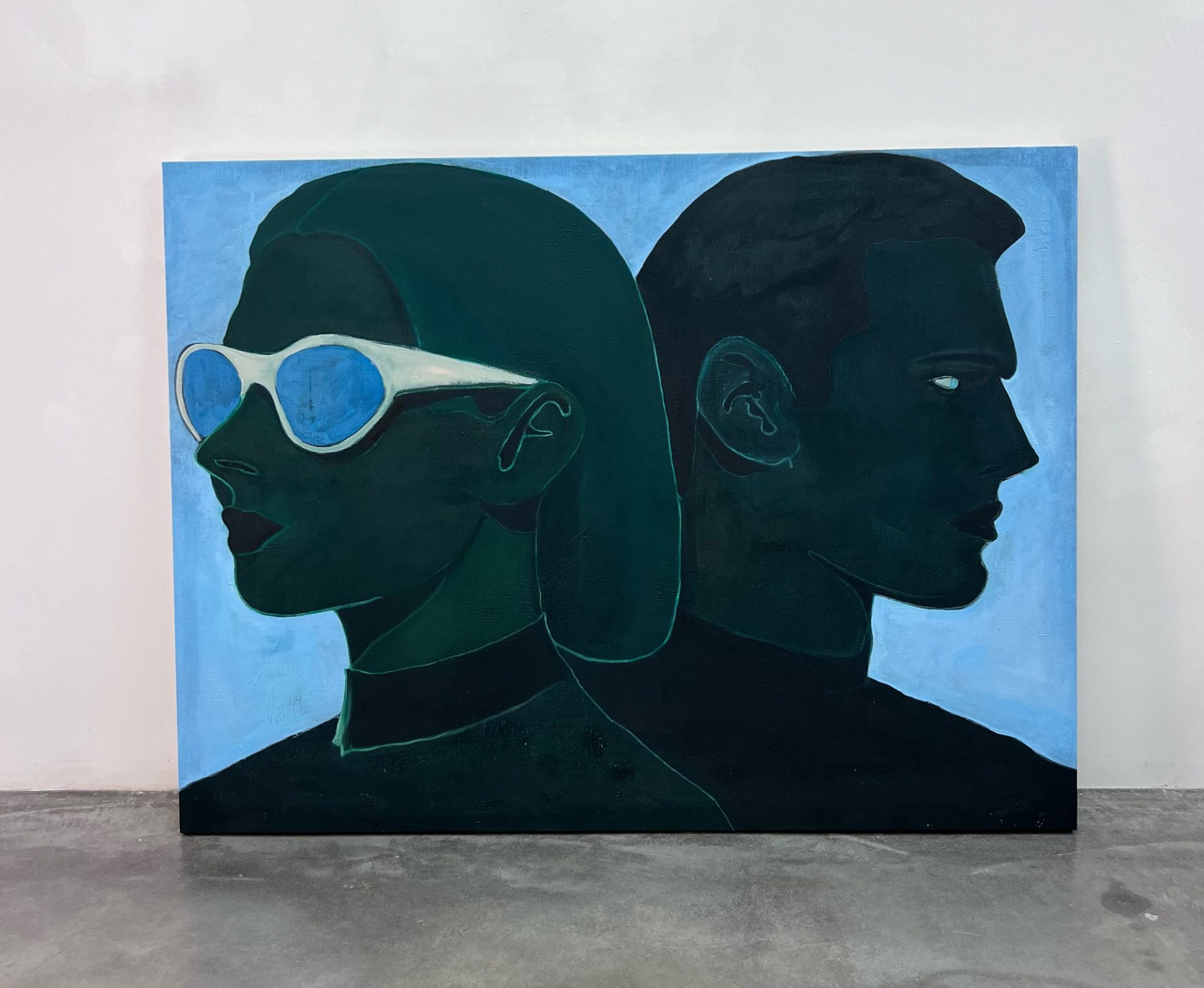 SIGHTSEEING (2025), 120 x 160cm, Oil on canvas