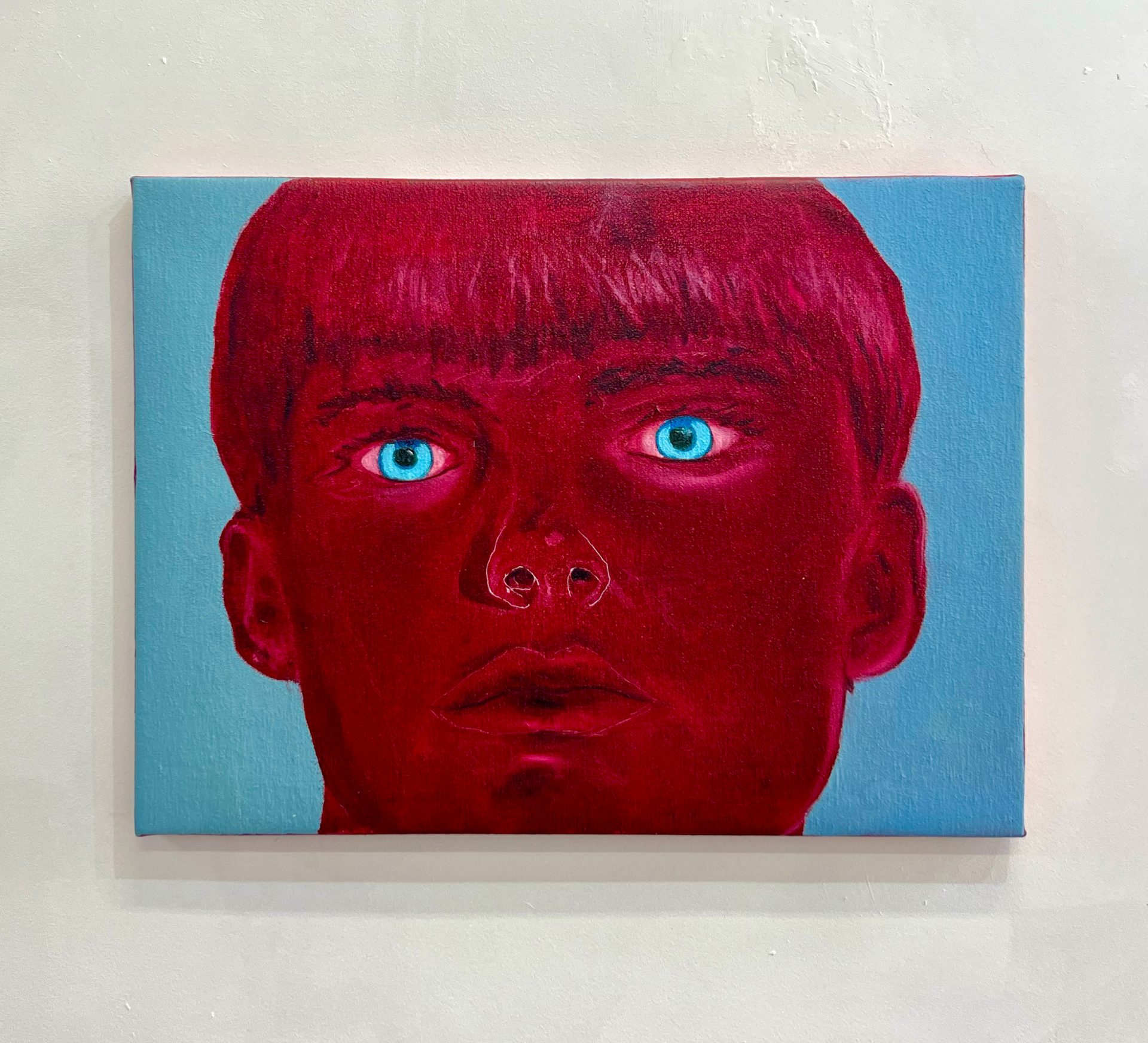 BENJAMIN BY THE SEA (2025), 60 x 90cm, Oil on canvas