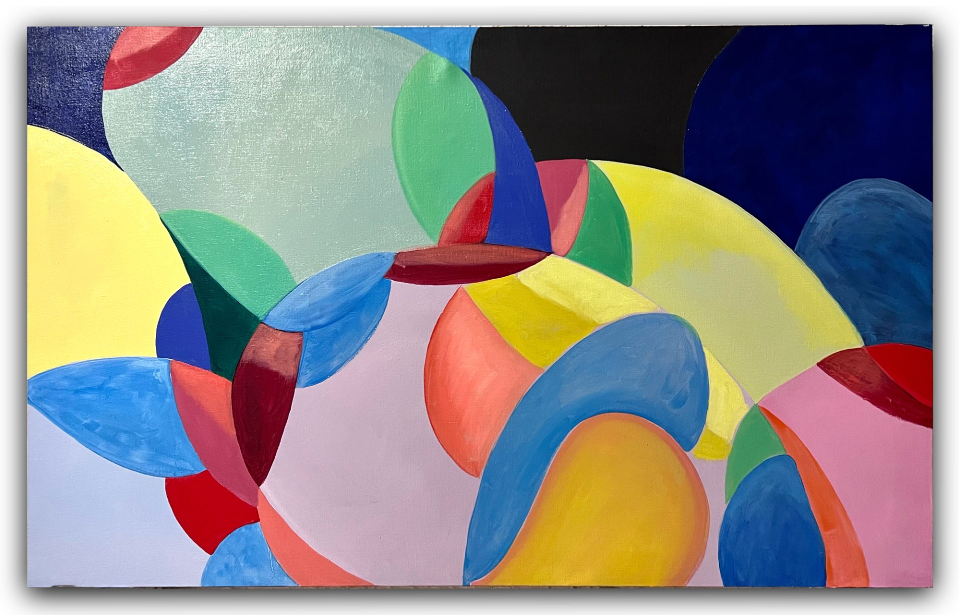 "color study I", 2024<br />
130X80cm, Oil on canvas