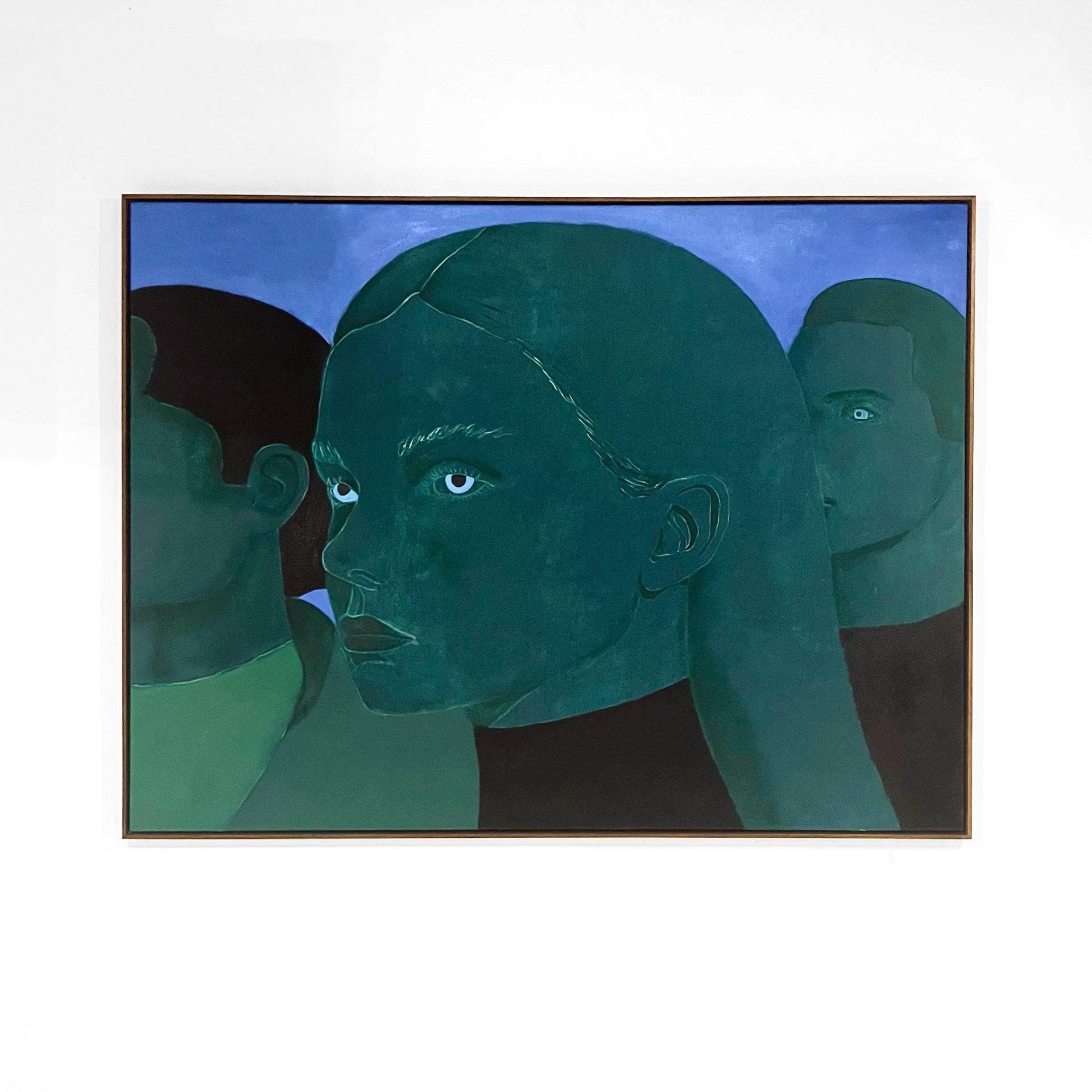 Silent Observers (2025), 200X150cm, Oil on canvas